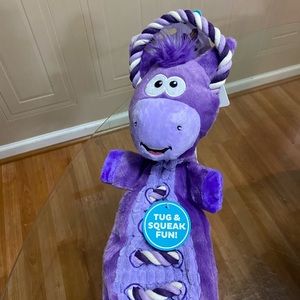 - Outward Hound Donkey Ropiez Dog Toy With Squeaker 20”.